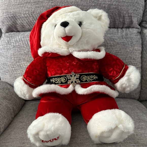 Vintage Royal Teddy Bear Snowflake 2000 21” Christmas Collectible. - Picture 8 of 8